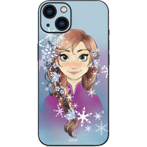 Disney Frozen Anna Portrait iPhone 14 Plus Skin
